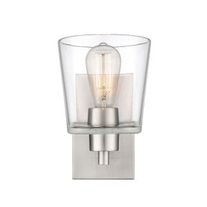 Evalon  Wall Sconce in Brushed Nickel by Millennium