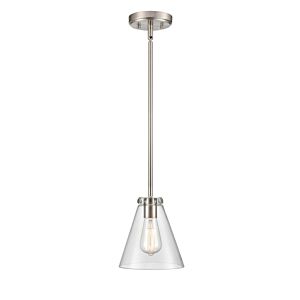 Aliza 1-Light Mini Pendant in Brushed Nickel