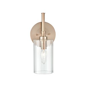 Chastine One Light Wall Sconce in Modern Gold by Millennium