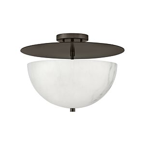 Inez 3-Light LED Semi-Flush Mount in Black Oxide