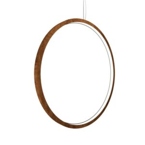 Frame LED Pendant in Imbuia