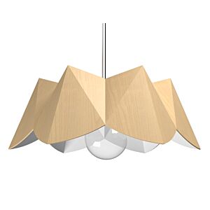 Physalis 1-Light Pendant in Maple