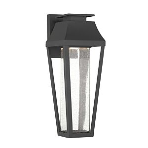 Brookline LED Outdoor Wall Lantern in Matte Black by Savoy House