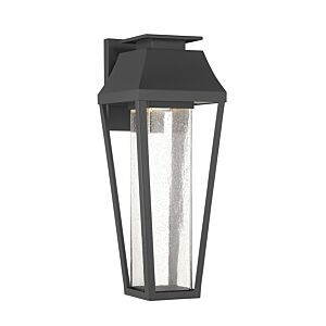 Brookline LED Outdoor Wall Lantern in Matte Black by Savoy House