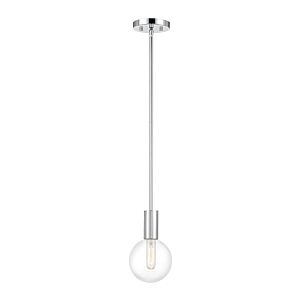 Wright One Light Mini Pendant in Chrome by Savoy House