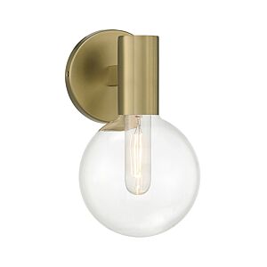 Wright 1-Light Wall Sconce in Warm Brass