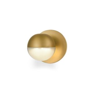 Pluto LED Wall Sconce in Brushed Gold by Kuzco Lighting