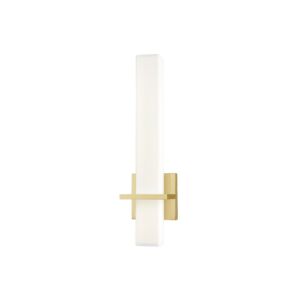 Nepal LED Wall Sconce in Brushed Gold by Kuzco Lighting