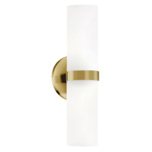 Milano LED Wall Sconce in Brushed Gold by Kuzco Lighting