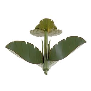 Banana Leaf Three Light SemiFlush Mount in Banana Leaf by Varaluz