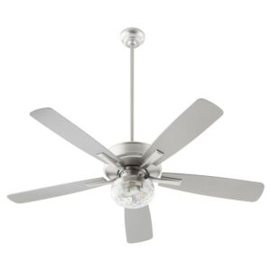 Ovation Patio 2-Light 52" Patio Fan in Satin Nickel