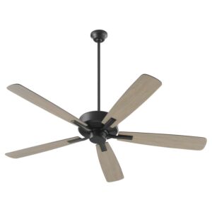 Ovation 60" Ceiling Fan in Matte Black by Quorum International