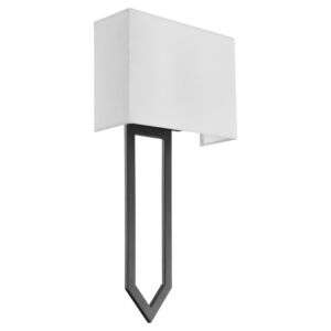 Bolivar 2-Light Wall Sconce in Matte Black