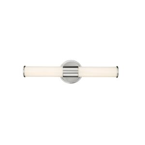 Trumann 1-Light LED Bathroom Vanity Light in Brushed Nickel