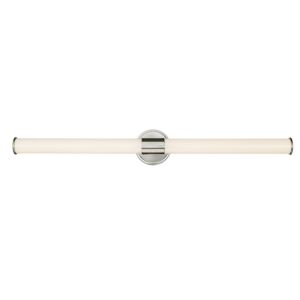 Trumann 1-Light LED Bathroom Vanity Light in Brushed Nickel