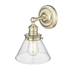 Eyden 1-Light Wall Sconce in Modern Gold