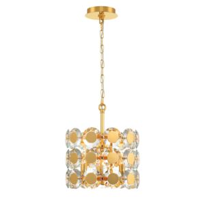 Perrene  Pendant in Gold by Eurofase