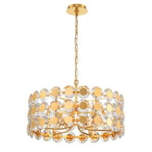 Perrene  Pendant in Gold by Eurofase