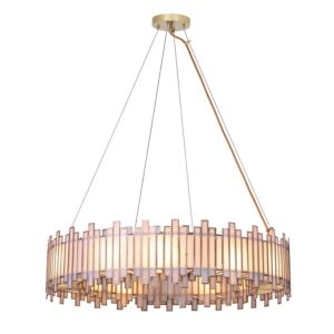 Birla  Chandelier in Brass by Eurofase