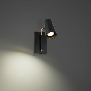 Stylus LED Task & Reading Bed Light in Black & Gold by Modern Forms