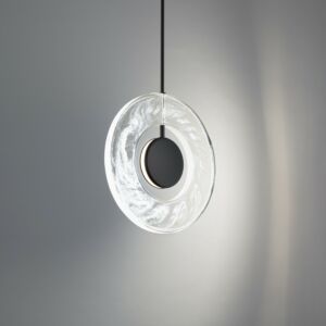 Cymbal LED Mini Pendant in Black by Modern Forms