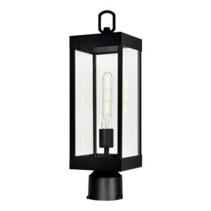 Windsor One Light Outdoor Lantern Head in Black by CWI Lighting