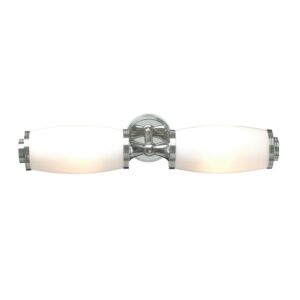 Eliot 2-Light LED Bathroom Vanity Light Light in Polished Chrome