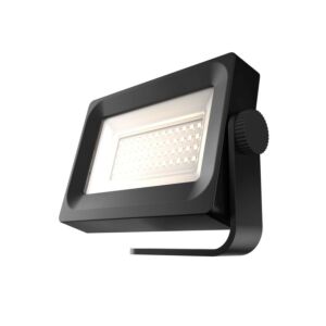 1-Light Flood Light in Black