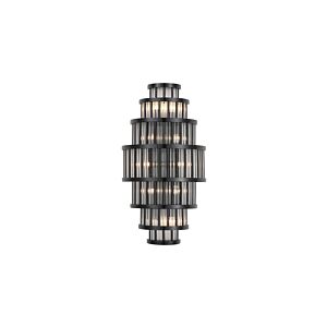 Waldorf LED Wall Sconce in Polished Gunmetal by Avenue Lighting