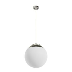 Hunter Hepburn Diameter Pendant in Brushed Nickel