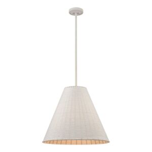 Sophie 3-Light Pendant in White Coral