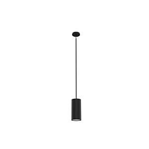 Gimli 1-Light Pendant in Matte White and Black