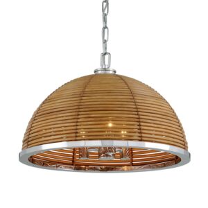 Carayes  Chandelier in Stainless Steel by Corbett Lighting