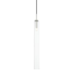 Nyah One Light Pendant in Polished Nickel by Mitzi