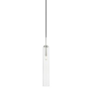 Nyah One Light Pendant in Polished Nickel by Mitzi