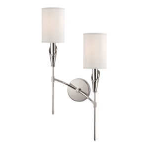  Tate Wall Sconce in Polished Nickel