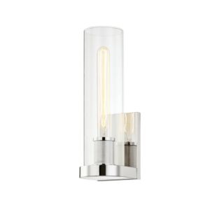 Porter One Light Wall Sconce in Polished Nickel by Hudson Valley