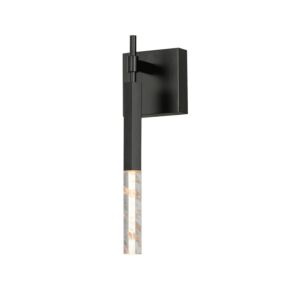 Diaphane LED Wall Sconce in Black by ET2