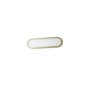 Latitude 1-Light LED Bathroom Vanity Light Sconce in Gold