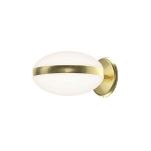 Pillows Wall Sconce in Brass Finish by Sonneman