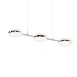 Pillows 6-Light Linear Pendant in Polished Chrome