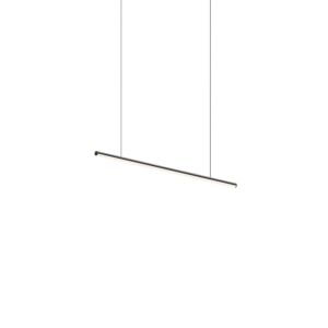 Fino 1-Light LED Pendant in Satin Black