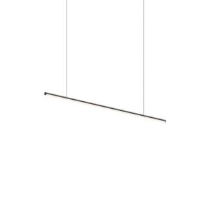 Fino LED Pendant in Satin Black by Sonneman