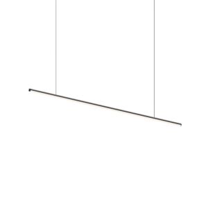 Fino LED Pendant in Satin Black by Sonneman