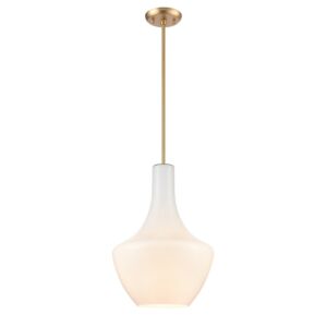 St Julian 1-Light Pendant in Brass