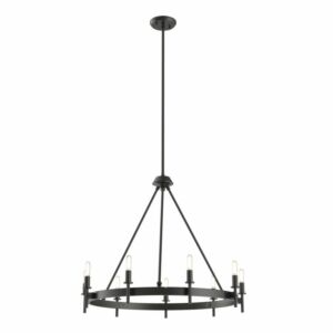 Cambrai 9-Light Chandelier in Ebony