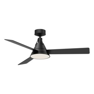 Archer 54" Hanging Ceiling Fan in Matte Black