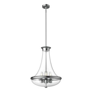 Marcel 4-Light Pendant in Chrome