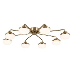 Remy LED Semi Flush Mount in Champagne Bronze by Kichler