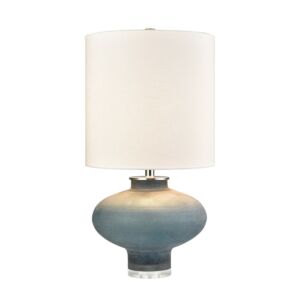 Skye LED Table Lamp in Frosted Blue by ELK Home